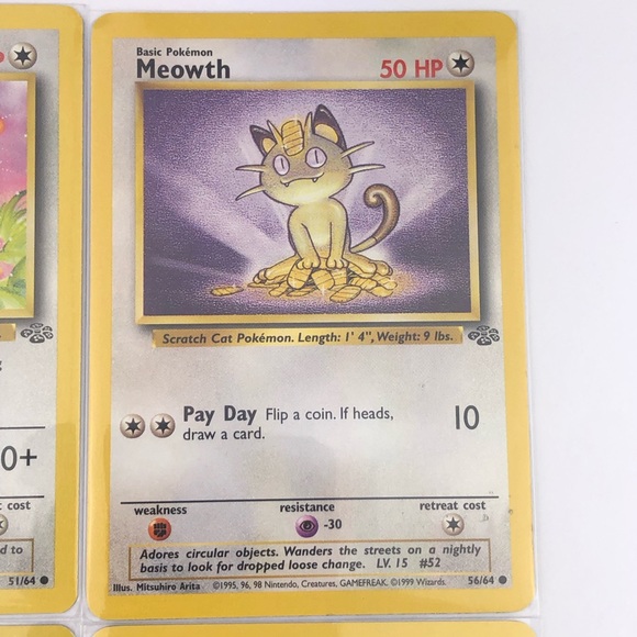 Pokemon Vintage Card Normal Type Lot G - Picture 3 of 10